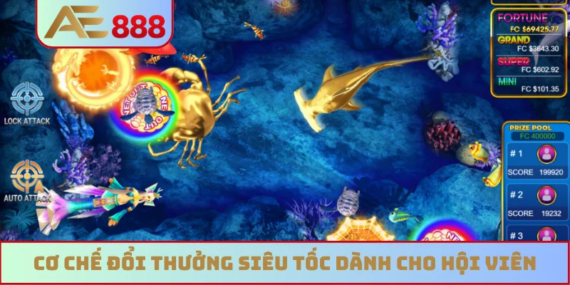 Cơ chế đổi thưởng siêu tốc dành cho hội viên