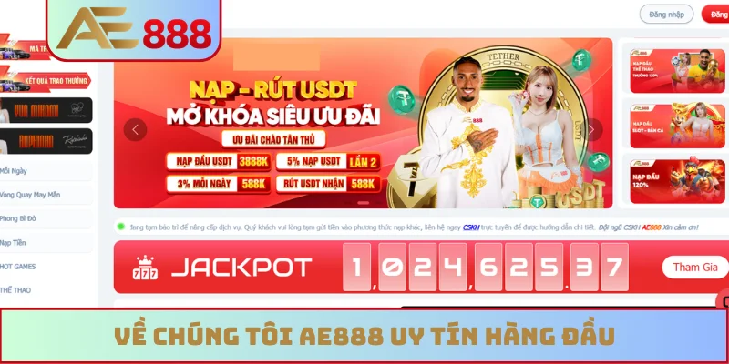 Về chúng tôi AE888 uy tín hàng đầu